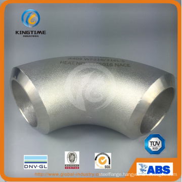 Ss Elbow 90d Lr Wp304/304L Pipe Fitting with CE (KT0067)